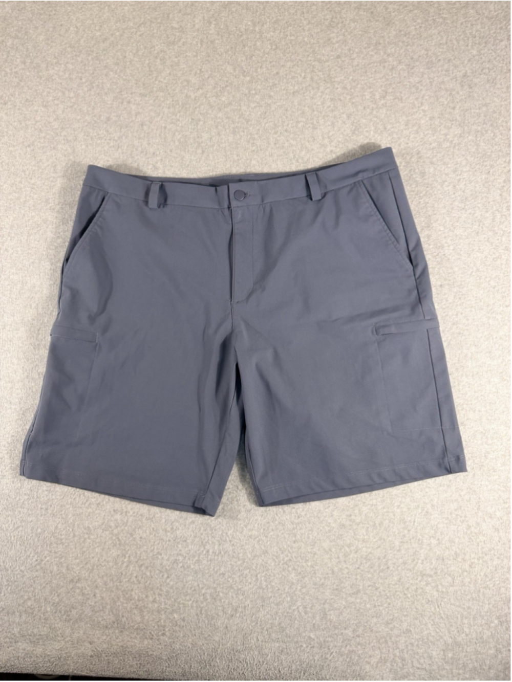 Willit Mens 42 Gray Performance Cargo Hiking Golf Shorts 9” Stretch Quick Dry